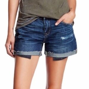Blank NYC Jean Shorts “I Know You Want Me” Denim Size 26 = 4 nyc Cutoffs New